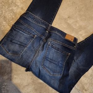 American eagle high rise skinny jeans size 10